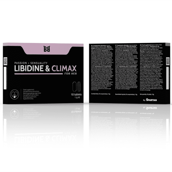 BLACKBULL BY SPARTAN - LIBIDINE & CLIMAX INCREASE L BIDO FOR WOMEN 10 CAPSULES 3